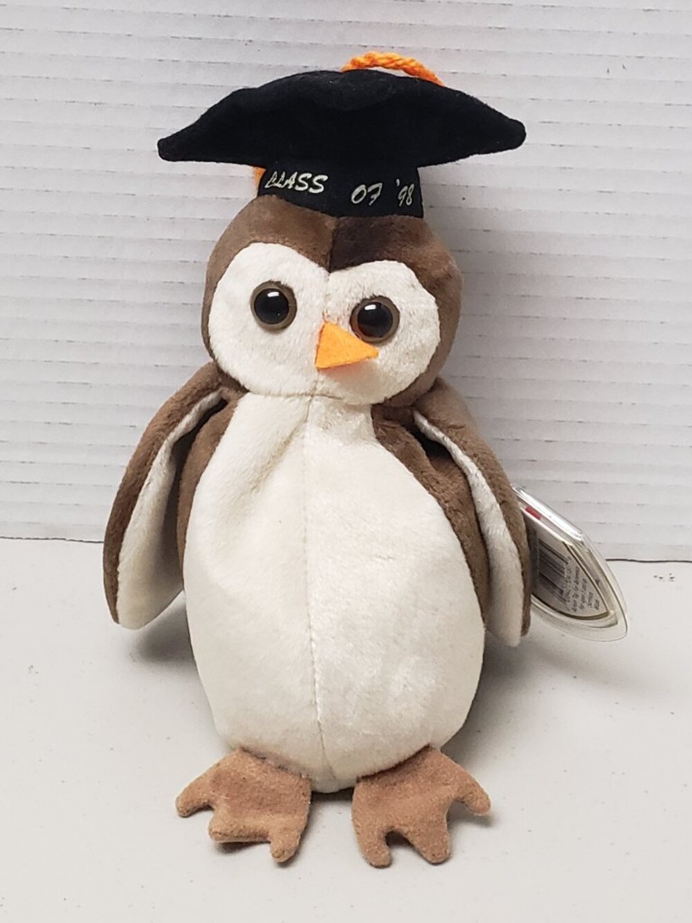 Ty Beanie Baby Wise The Graduation Owl